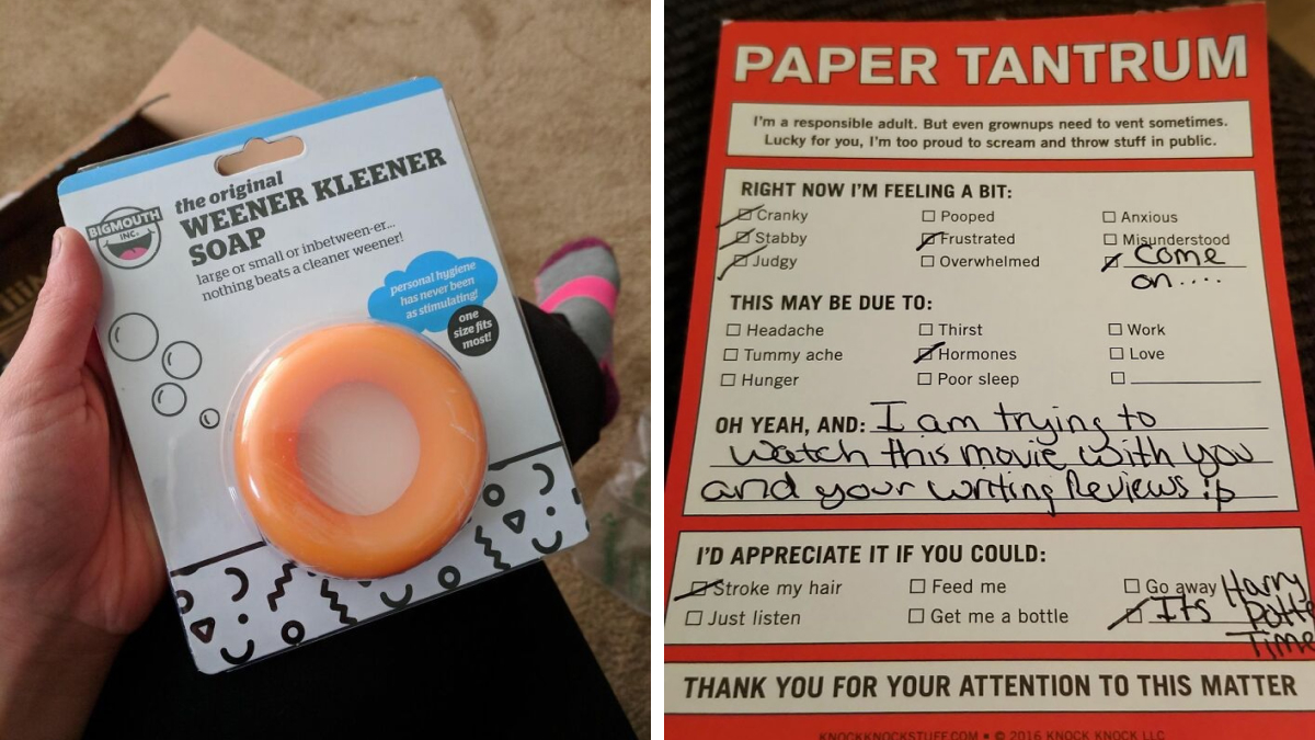 25 Hilarious Valentine’s Gifts For People With “Humor” As Their Love Language