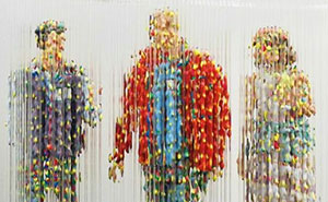 Artist Paints 3D Abstract Sculptures Of People (25 Pics)