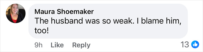 Social media comment about details from Ruby Franke docuseries, criticizing the husband’s role. Social media comment about details from Ruby Franke docuseries, criticizing the husband’s role.