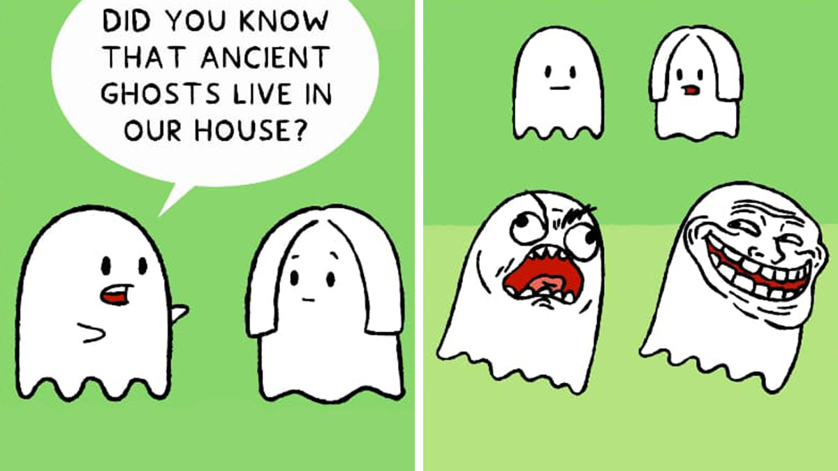40 Cute And Funny Comics By This Artist About Ghosts’ Everyday Adventures (New Pics)