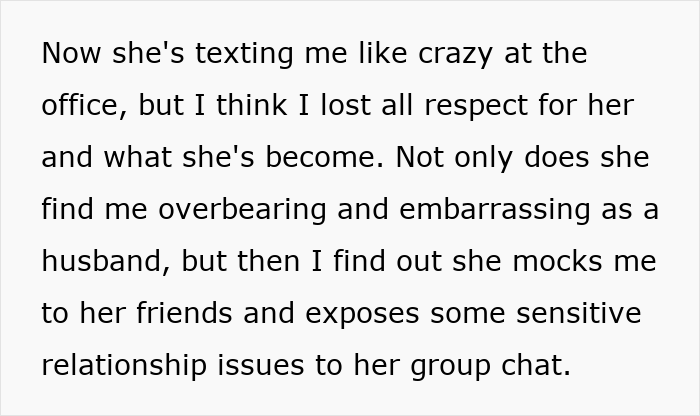 Man Confused Why Wife Lies About Him To Her Friends, Finds Even More Text Conversations Man Confused Why Wife Lies About Him To Her Friends, Finds Even More Text Conversations