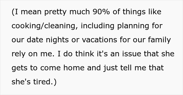 Text from husband listing tasks and discussing family responsibilities. Text from husband listing tasks and discussing family responsibilities.