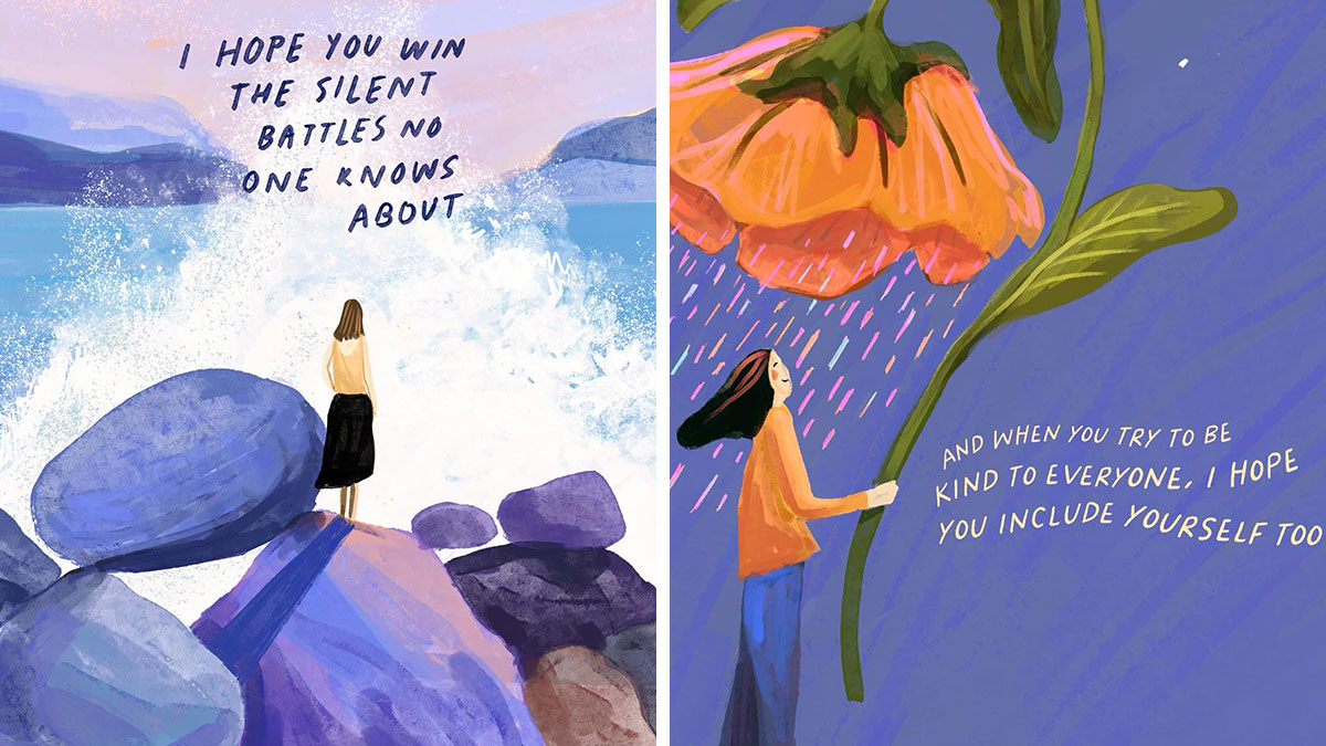 Artist Creates Uplifting Illustrations For Mental Wellness And Positivity (39 Pics)