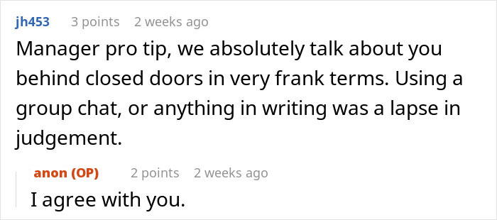 "Please Tell Me You Kept Screenshots": Employee Sees Horrible Messages In Group Chat "Please Tell Me You Kept Screenshots": Employee Sees Horrible Messages In Group Chat