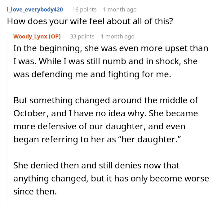 Reddit thread discussing impact of stepdaughter's lies on man's marriage, seeking advice on relationship dynamics. Reddit thread discussing impact of stepdaughter's lies on man's marriage, seeking advice on relationship dynamics.