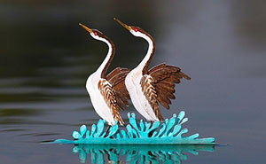 44 Realistic Tiny Paper Sculptures Of Animals That This Duo Has Created