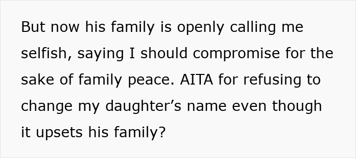 “It’s Ridiculous”: Mom Stands Firm On Baby’s Name Despite In-Laws’ Dramatic Reaction “It’s Ridiculous”: Mom Stands Firm On Baby’s Name Despite In-Laws’ Dramatic Reaction
