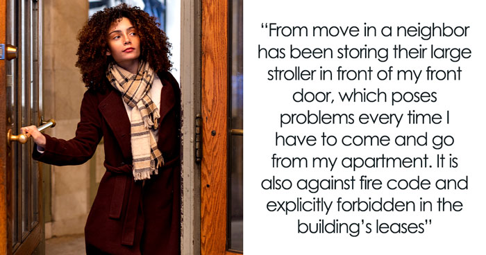 Parents Dump Stroller In Front Of Woman’s Door Daily, They’re Furious When She Makes A Report