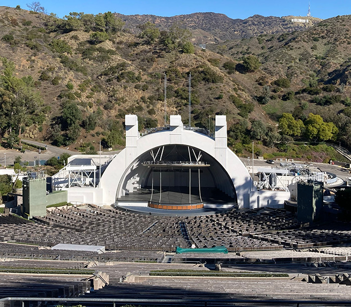 Outdoor amphitheater surrounded by hills, venue for a new musical featuring Cynthia Erivo. Outdoor amphitheater surrounded by hills, venue for a new musical featuring Cynthia Erivo.