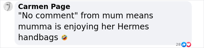 Social media comment about Bianca Censori's mom related to Grammys dress controversy. Social media comment about Bianca Censori's mom related to Grammys dress controversy.