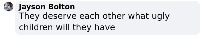 Text screenshot expressing negative opinion with an offensive remark. Text screenshot expressing negative opinion with an offensive remark.