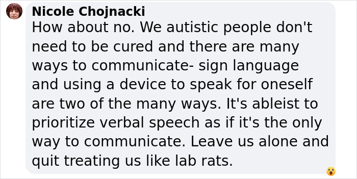 Comment on autism, communication methods, and the importance of inclusive approaches. Comment on autism, communication methods, and the importance of inclusive approaches.