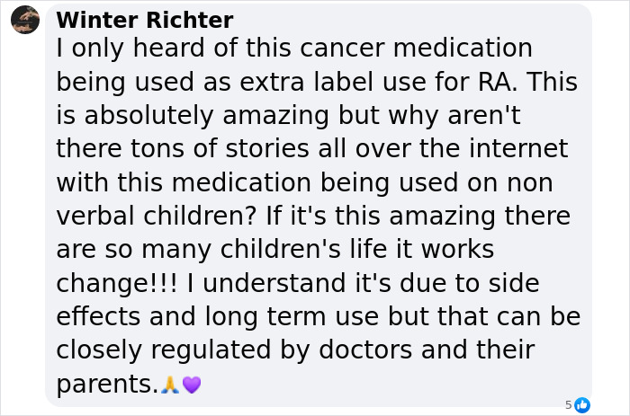 Text mentioning a medication's effects on nonverbal children and discussing its regulated use. Text mentioning a medication's effects on nonverbal children and discussing its regulated use.