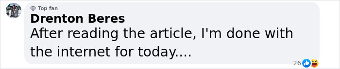 Comment from a user expressing disbelief after reading about a pregnancy case without vaginal opening. Comment from a user expressing disbelief after reading about a pregnancy case without vaginal opening.