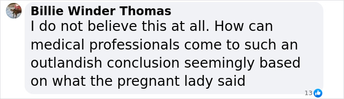 Comment questioning medical conclusion about a 1988 pregnancy case involving a teenager without a vaginal opening. Comment questioning medical conclusion about a 1988 pregnancy case involving a teenager without a vaginal opening.