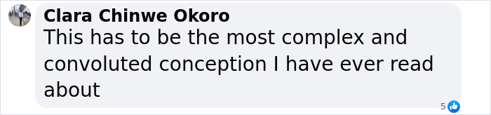 Comment about a 1988 case sparking interest with medical explanation, highlighting its complexity and conception. Comment about a 1988 case sparking interest with medical explanation, highlighting its complexity and conception.