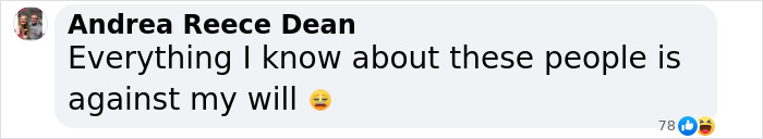 Text conversation with a comment on mob wife, including a sad emoji and 78 likes. Text conversation with a comment on mob wife, including a sad emoji and 78 likes.