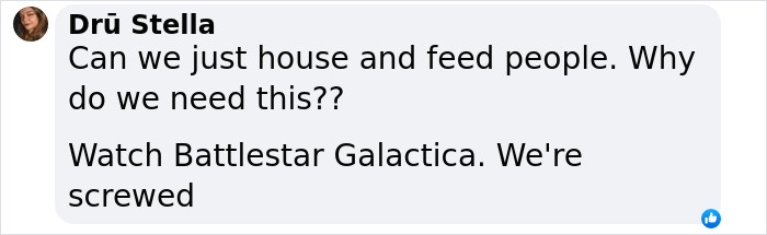 Comment on concern over humanoid robot with lifelike muscles referencing Battlestar Galactica. Comment on concern over humanoid robot with lifelike muscles referencing Battlestar Galactica.