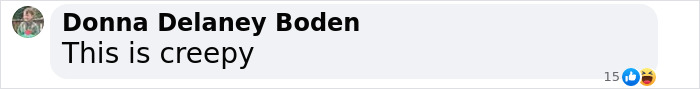 Comment expressing concern about humanoid robot with lifelike muscles, saying 'This is creepy'. Comment expressing concern about humanoid robot with lifelike muscles, saying 'This is creepy'.