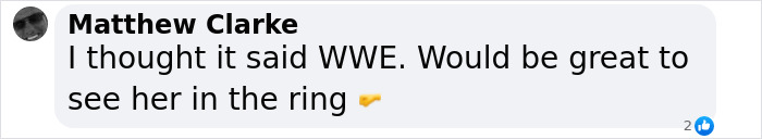 Comment by Matthew Clarke on Meghan Markle's situation, joking about WWE. Comment by Matthew Clarke on Meghan Markle's situation, joking about WWE.