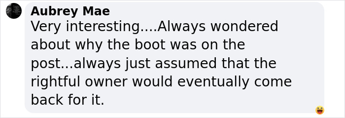 Comment about cowboy boots on fences, expressing curiosity about their meaning and purpose. Comment about cowboy boots on fences, expressing curiosity about their meaning and purpose.