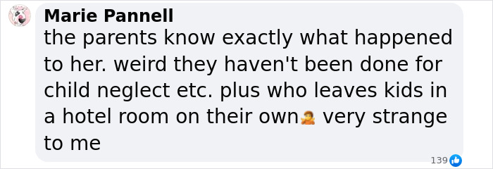 Comment discussing parents' responsibility in a case related to a Polish woman claiming to be Madeleine McCann. Comment discussing parents' responsibility in a case related to a Polish woman claiming to be Madeleine McCann.