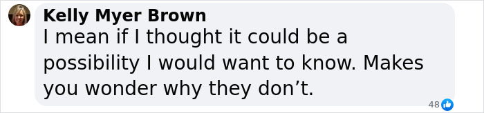 Comment on potential identity revelation related to Madeleine McCann case. Comment on potential identity revelation related to Madeleine McCann case.