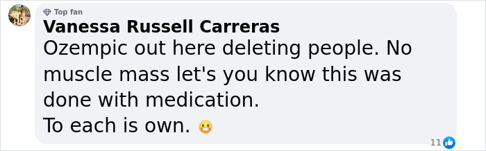Jonathan Van Ness criticized for weight loss, comment suggests medication use, mentions lack of muscle mass. Jonathan Van Ness criticized for weight loss, comment suggests medication use, mentions lack of muscle mass.
