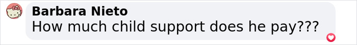 Barbara Nieto comments on Elon Musk's child support payments in an online discussion. Barbara Nieto comments on Elon Musk's child support payments in an online discussion.