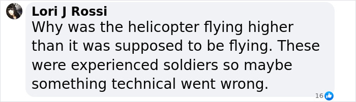 Comment discussing Black Hawk helicopter conspiracy and technical issues. Comment discussing Black Hawk helicopter conspiracy and technical issues.