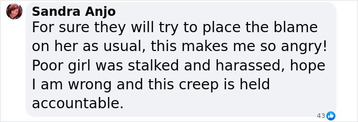 A comment expressing anger about the 19YO soldier's harassment and urging accountability. A comment expressing anger about the 19YO soldier's harassment and urging accountability.