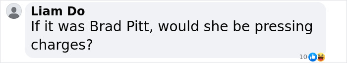 Comment questioning if charges would be pressed against Luis Rubiales if he were someone famous. Comment questioning if charges would be pressed against Luis Rubiales if he were someone famous.