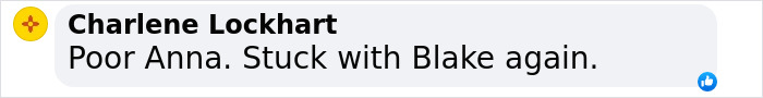 Text message about Anna Kendrick and Blake Lively drama, reading: "Poor Anna. Stuck with Blake again. Text message about Anna Kendrick and Blake Lively drama, reading: "Poor Anna. Stuck with Blake again.