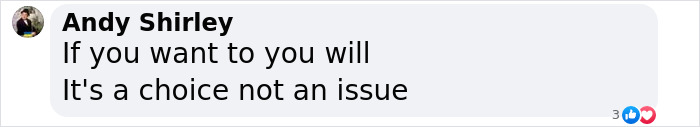 Social media comment discussing cheating professions, text reads 'If you want to you will It's a choice not an issue. Social media comment discussing cheating professions, text reads 'If you want to you will It's a choice not an issue.
