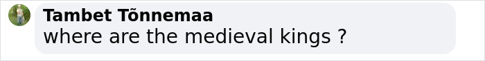 Comment asking, "where are the medieval kings?" related to cheaters in professions discussion. Comment asking, "where are the medieval kings?" related to cheaters in professions discussion.