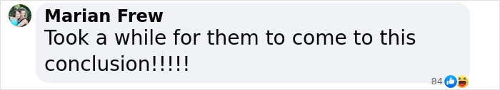 Marian Frew's comment on COVID vaccines and syndrome findings, expressing delayed realization. Marian Frew's comment on COVID vaccines and syndrome findings, expressing delayed realization.