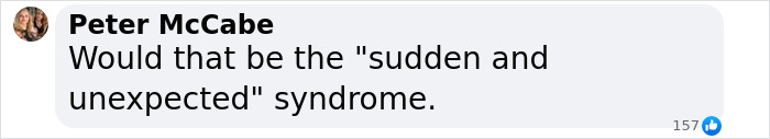 Comment by Peter McCabe on a post discussing Covid vaccines and syndrome. Comment by Peter McCabe on a post discussing Covid vaccines and syndrome.