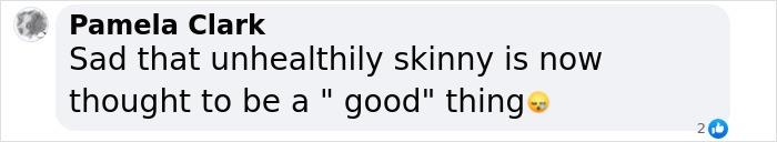 Pamela Clark comments on Hollywood's Ozempic craze, discussing unhealthily skinny trends, feeling sad. Pamela Clark comments on Hollywood's Ozempic craze, discussing unhealthily skinny trends, feeling sad.