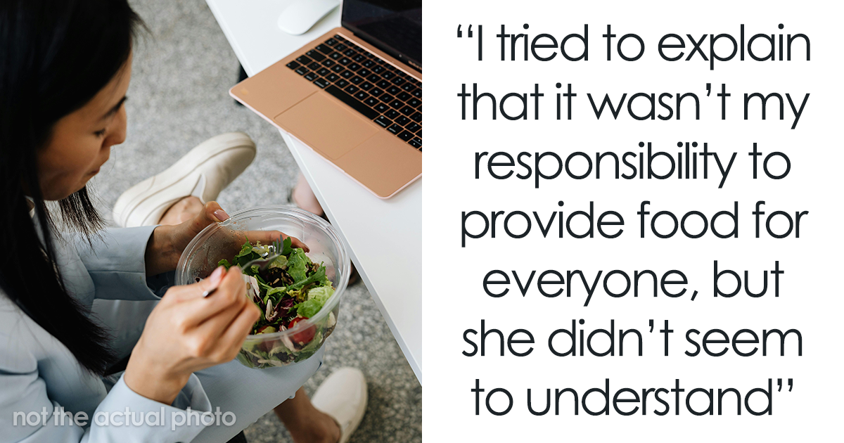 Colleague Wants Woman To Cook Delicious Homemade Lunches For Everyone ...