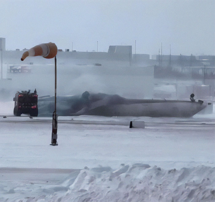 People Think Crashed Delta Flight In Toronto Should Have Been Canceled People Think Crashed Delta Flight In Toronto Should Have Been Canceled