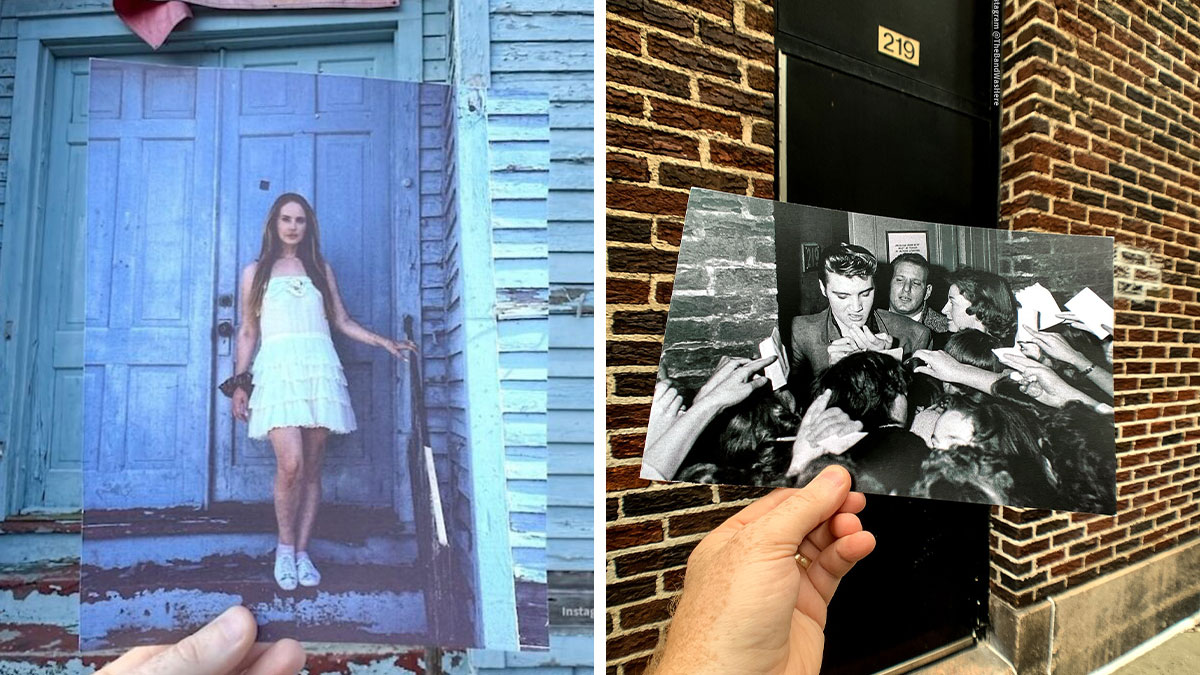 These 30 Photos Match Famous Album Covers And Movie Scenes To Their Original Locations Photos By Steve Birnbaum
