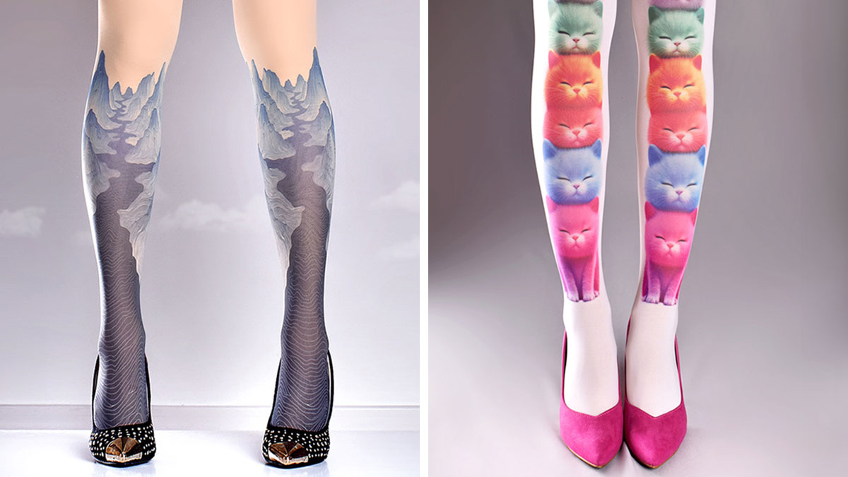 Here Are 16 Tattoo Tights That I Recently Designed