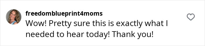 Social media comment from a user inspired by parenting expert's advice on raising entitlement-free kids. Social media comment from a user inspired by parenting expert's advice on raising entitlement-free kids.
