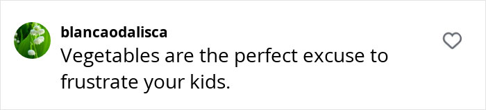 Comment on using vegetables to raise entitlement-free kids by adding frustration. Comment on using vegetables to raise entitlement-free kids by adding frustration.
