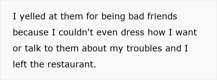 Text discussing assumptions and friendships, focusing on appearance. Text discussing assumptions and friendships, focusing on appearance.