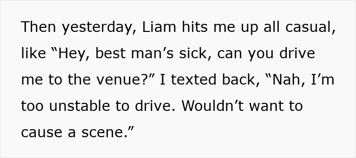 Brother Removes Sister From Wedding Party, Family Justifies It As Being "For Her Own Good" Brother Removes Sister From Wedding Party, Family Justifies It As Being "For Her Own Good"
