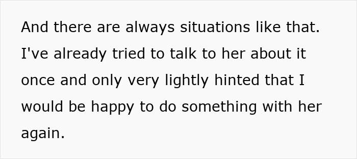Text message discussing lack of alone time with sister joined at the hip with boyfriend. Text message discussing lack of alone time with sister joined at the hip with boyfriend.