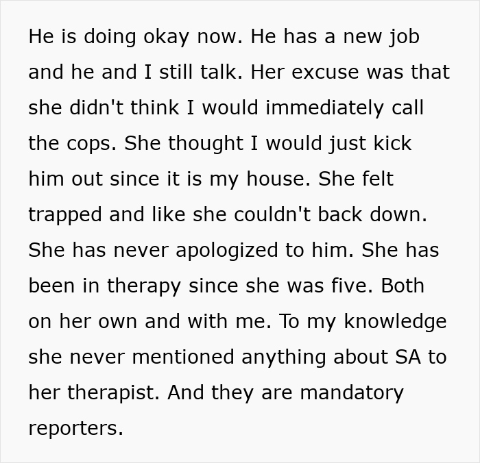 Text about a girl's therapy and unresolved issues related to her behavior impacting university funds. Text about a girl's therapy and unresolved issues related to her behavior impacting university funds.