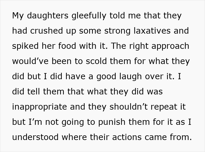 Kids Spike Dad’s Mistress’s Food With Laxatives, Ruin Their Wedding And Honeymoon Kids Spike Dad’s Mistress’s Food With Laxatives, Ruin Their Wedding And Honeymoon