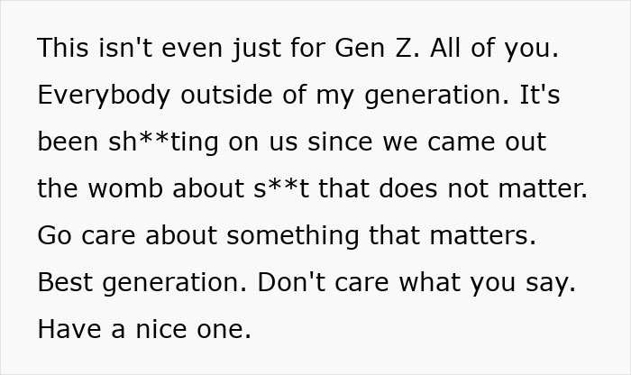 Gen Z Keeps Roasting Millennials, But This Woman Fires Back With A Brutal Reality Check Gen Z Keeps Roasting Millennials, But This Woman Fires Back With A Brutal Reality Check